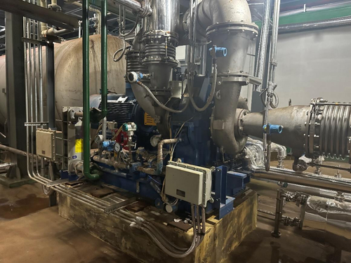 mais recente caso da empresa sobre Compressor de vapor