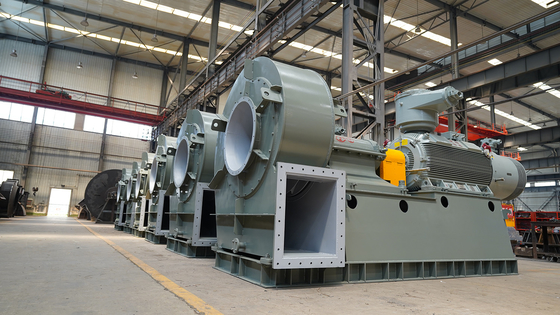 Ventilador centrífugo profissional de ferro fundido para soluções de ventilação industrial