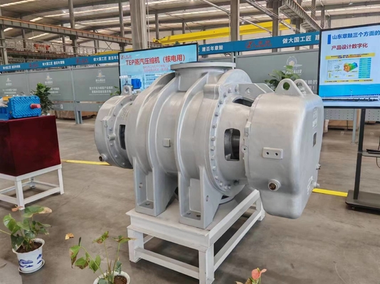 Compressor de vapor TEP para energia nuclear de aço inoxidável de alta temperatura