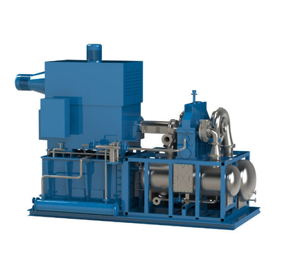 5 t/h-33,4 t/h Recompressão de vapor mecânica industrial 2,00 MpaA para eficiência e desempenho ideais
