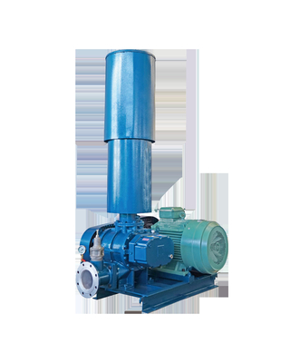 Estrutura compacta Aquacultura Root Blower Aerador Tratamento de águas residuais Root Blower de três lados