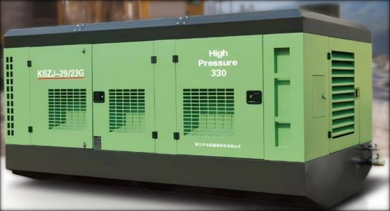 Compressor de ar de parafuso para poço profundo 1.7-3.5Mpa 18-43m³/min para perfuração geotérmica