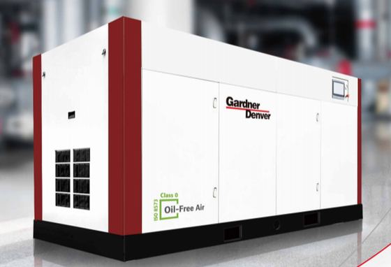 Compressor de ar de parafuso de magneto permanente de frequência variável multifuncional e durável