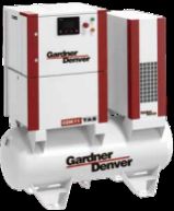 7Compressor de ar integrado com secador refrigerado 0,81-3,7 m3/min