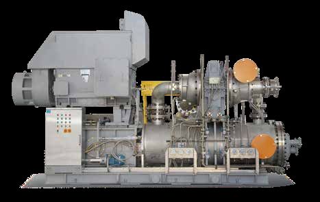 Compressor de gás de processo elétrico 2-36bar 2000-48000m³/h