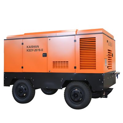 Compressores de ar industriais móveis para aplicações de alta resistência e alta capacidade