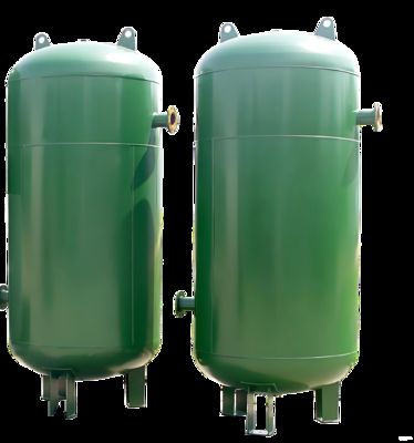 Tanques de armazenamento de gás utilizados na construção de infraestruturas